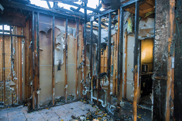 Professional Fire Damage Repair technician working in Cabin John, MD